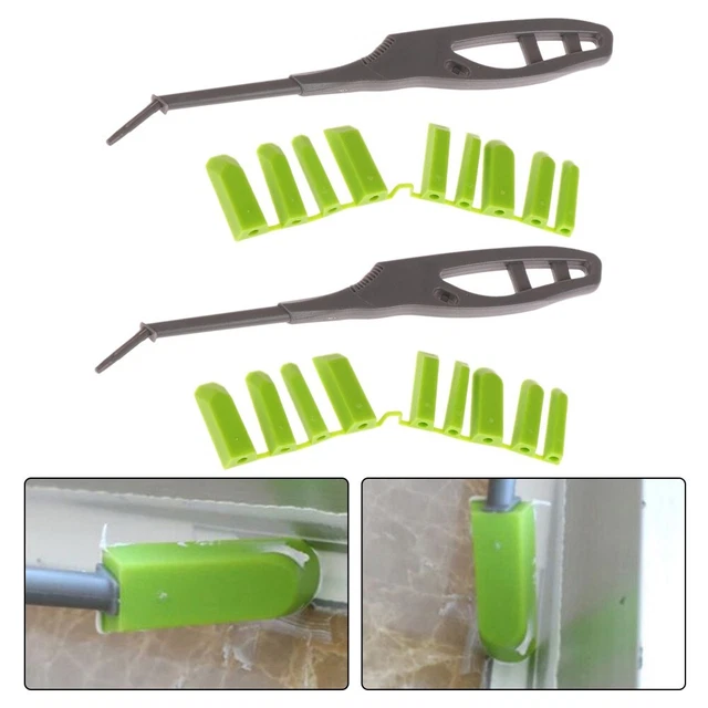 Kit 13 Pezzi Per Stuccatura E Sigillante - Raschietti In Silicone Per Applicazione Precisa - Per Giunti, Modanature E Rifiniture - Foto 8