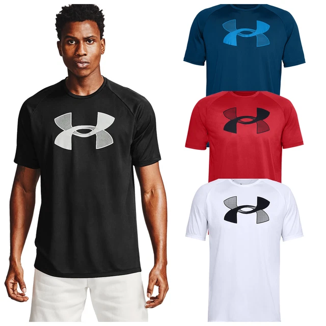 Under Armour Herren Ua Tech Großes Logo T-Shirt Schnell Trocknend Training