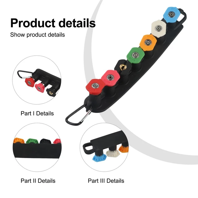 Kit Buses Angles Variables Kit De 7 Buses Pour Nettoyeur Haute Pression - Connexion Rapide 1/4 - Acier Inoxydable - Pour Voiture, Jardin Et Maison Buse Karcher Canalisation Kit Buses Angles Variables Kit De 7 Buses Pour Nettoyeur Haute Pression - Connexion Rapide 1/4 - Acier Inoxydable - Pour Voiture, Jardin Et Maison Buse Karcher Canalisation