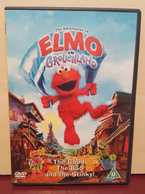 THE ADVENTURES OF Elmo In Grouchland - Region 2 DVD (J32) £0.99 ...