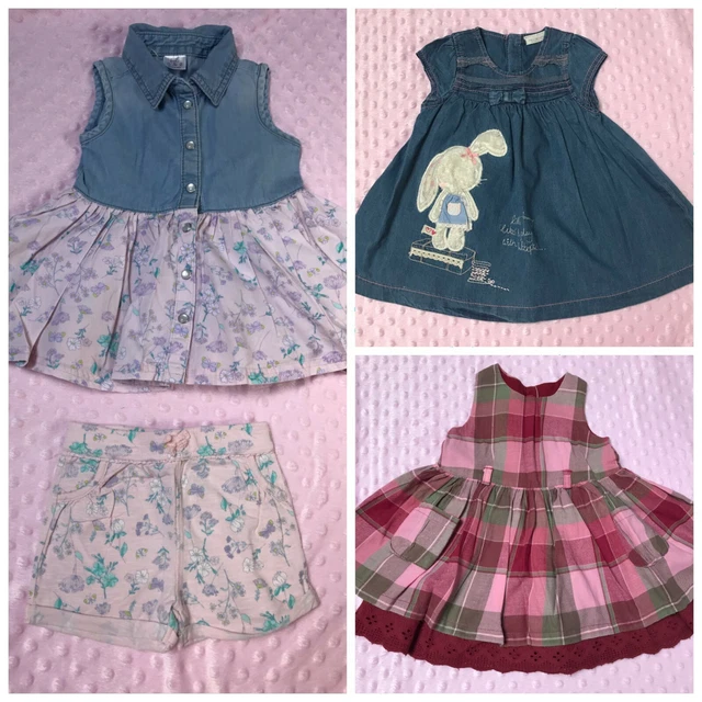 Pacchetto abito bambina Next Matalan F&F taglia 3-6 mesi