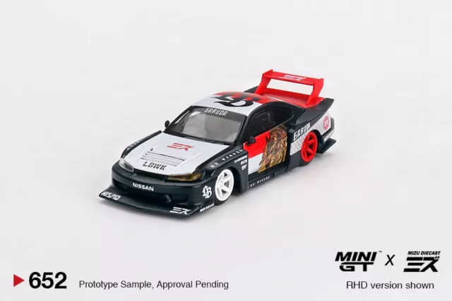 (Pre-order) Mini GT #652 Nissan LB-Super Silhouette S15 SILVIA “Garuda”