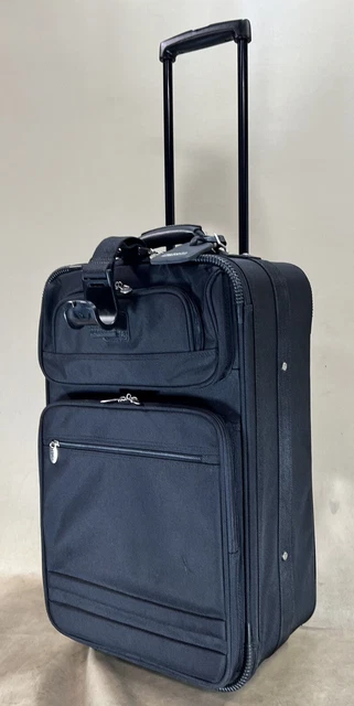 Preowned DAKOTA by Tumi Black Luggage 22" Upright Wheeled Suitcase 2