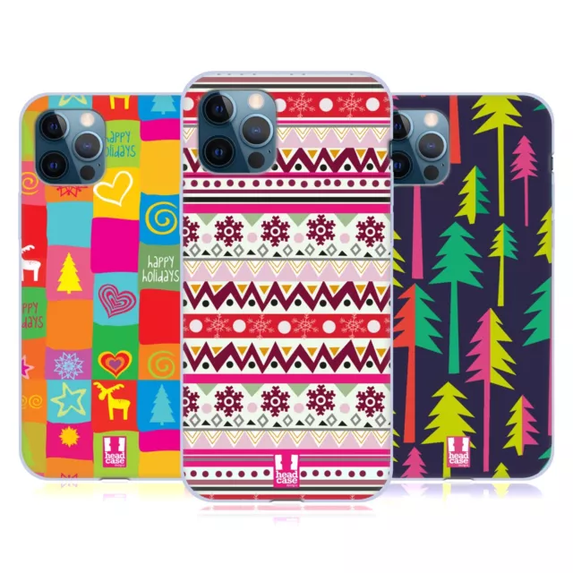 HEAD CASE DESIGNS HIPPIE NAVIDAD CASO FUNDA DE GEL PARA APPLE iPHONE TELÉFONOS