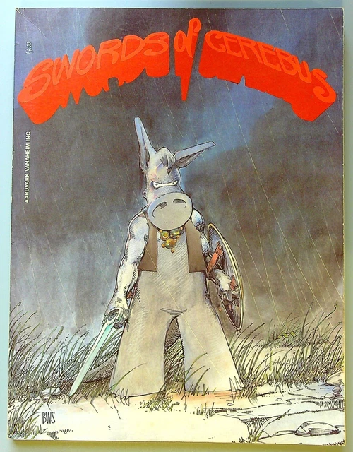 Sword of Cerebus TPB #5 ~ AARDVARK VANAHEIM 1983 ~ Dave Sim - BWS cover VG
