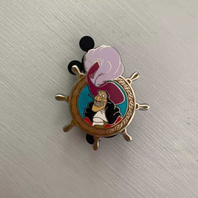 Captain Hook Peter Pan Trading Pin Walt Disney World Disneyland