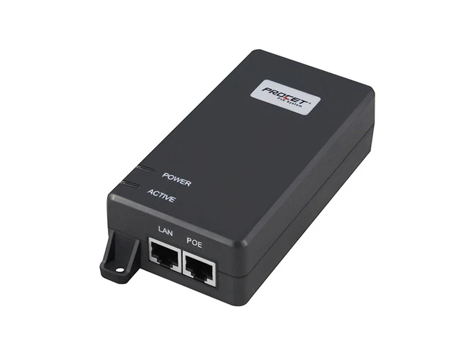 ProcetPOE PT-PSE104GO-30 Injecteur Poe+ 802.3at Avec Wide-Temp