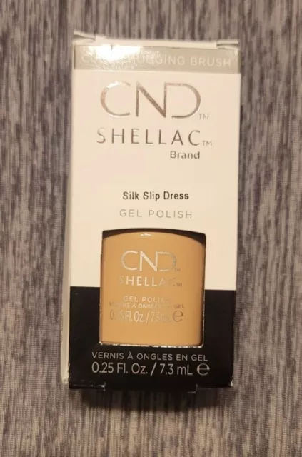 CND Shellac Gel Polish Slik Slip Dress Holiday 2021 Collection .25oz/7.3ml