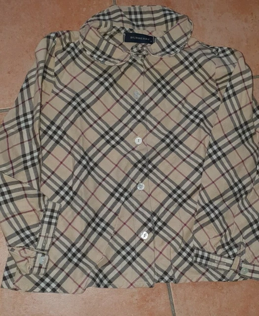 Burberry bambina camicia tg.3 anni