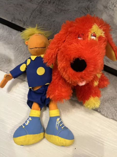 Vintage Tweenies Jake & Doodles Dog Plush 1998-Soft Toy BBC