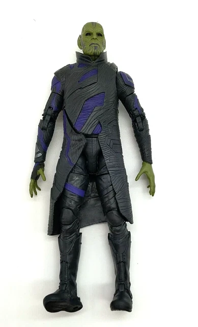 Marvel Legends Talos Skrull Figura 15 Cm - Ispirata Al Film Captain Marvel, Alta Posizionabilità, Serie Build-A-Figure