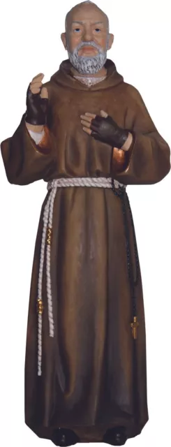 Heiligenfigur Pater Pio, Padre Pio Heiliger handbemalt 20 cm Pio von Pietrelcina