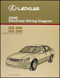 2000 LEXUS GS 300 400 Electrical Wiring Diagram Manual NEW Original