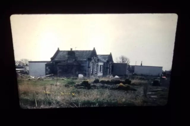 35mm Colour Slide Of Dissused Station 'Crail'  April 1978