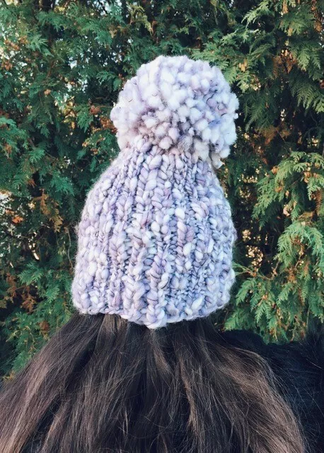 Chapeau Chanky tricoté à la main, chapeau d'hiver, neuf, cadeau chaud, Beanie 3