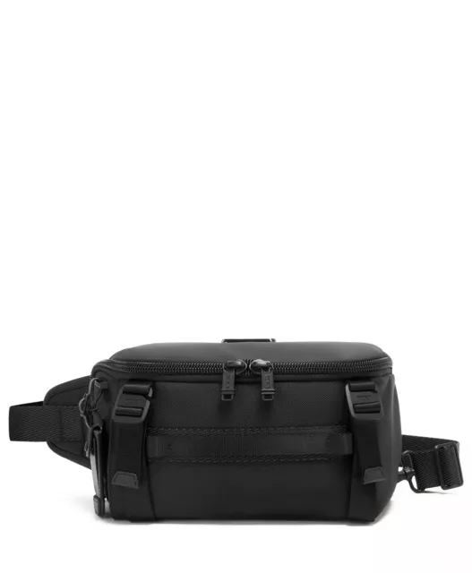 TUMI ALPHA BRAVO Platoon Sling bag BLACK 0232799D MSRP $325 100% Authentic