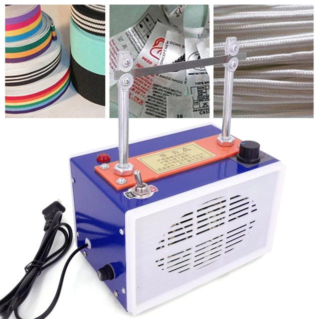 Electric Rope Cutter Hot Knife Heating Cut Rope Cord Tape Cutting Machine 110V