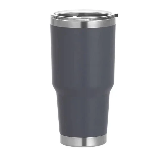 30 Oz Stainless Steel Insulated Tumbler Travel Mug For Hot Cold Coffee With Lid