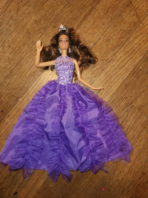 quinceanera barbie doll no box with accessories pictured quinceanera barbie doll no box with accessories pictured