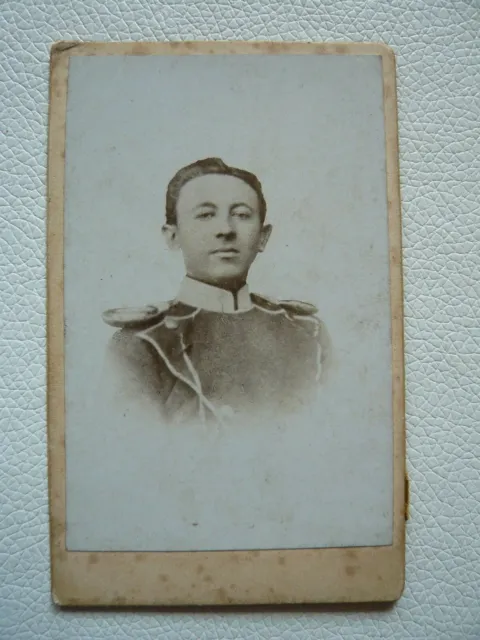 orig. CDV Foto, Dragoner Offizier,  Hannoversches Dragoner-Regiment Nr. 16