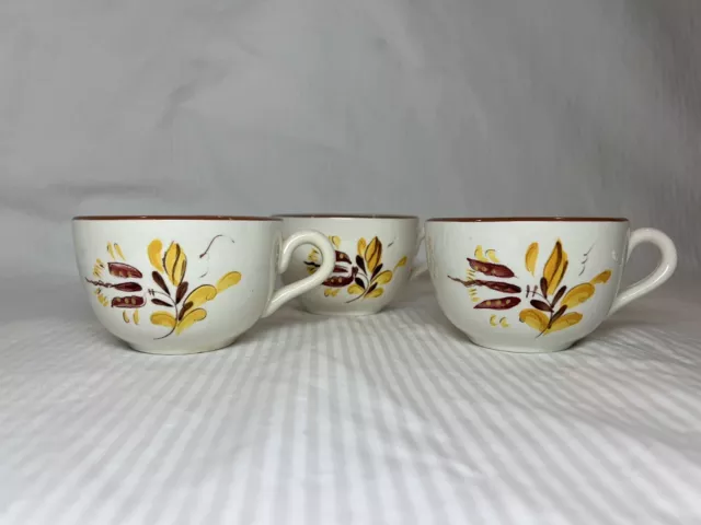 Stangl Pottery Provincial  Tea Coffee Cup & Saucer  1957-1962 Kay Hackett EUC