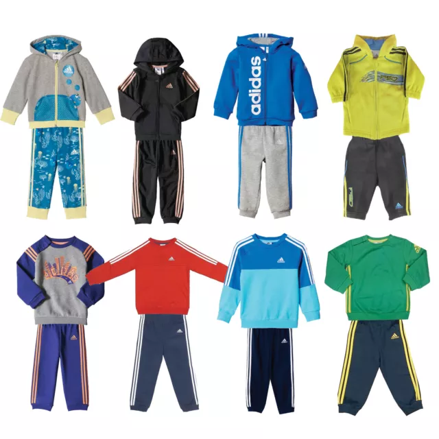 Adidas Performance Baby-Jogger Ragazzi-Tuta Bambini-Tuta Set