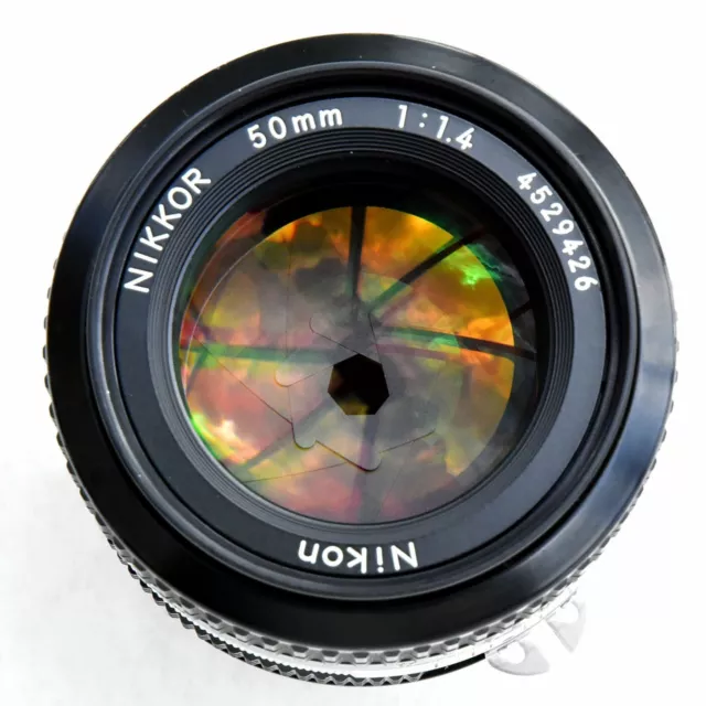 Nikon Nikkor 50mm f1.4 AI Manual Focus lens Mint-  Tested See test Images