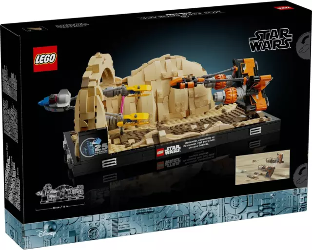 LEGO Star Wars Mos ESPA Podrace™ Diorama 75380 Collectible  Anakin Skywalker’s