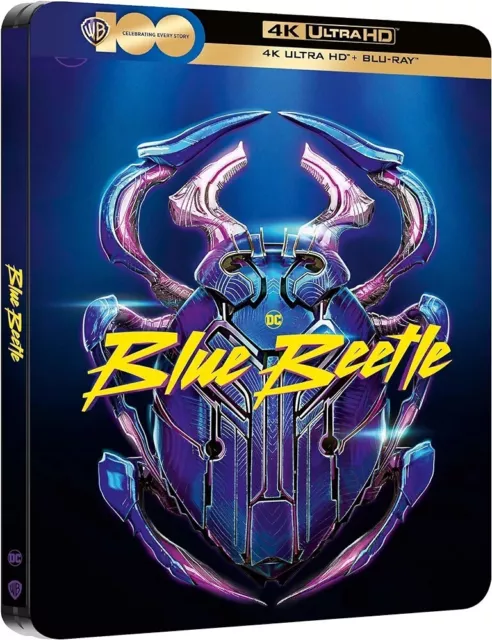 Blue Beetle 4k Steelbook (Incl Blu Ray) (Scarab Edition)