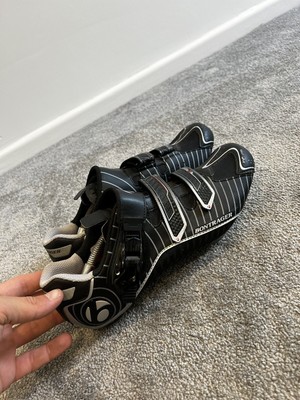Bontrager RL Strada Ciclismo Scarpe Taglia 10 UK 44 EUR nero suola in carbonio 