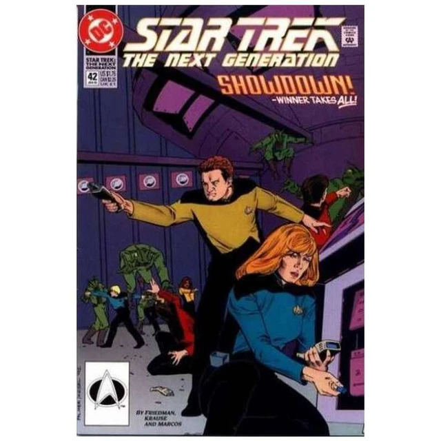 Star Trek: The Next Generation (1989 series) #42 in VF condition. DC comics [w|