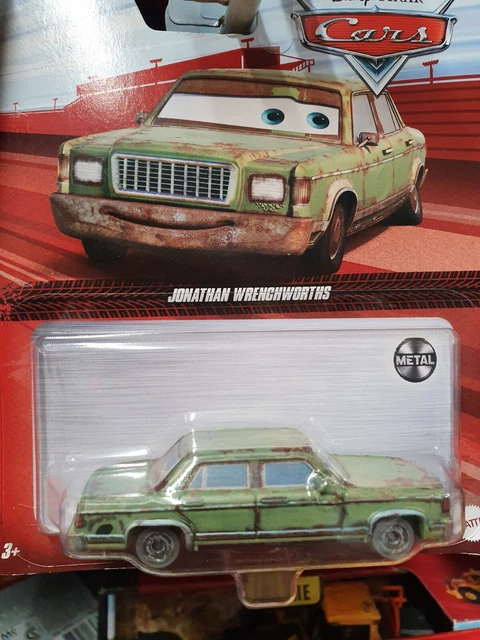 RARE VOITURE DISNEY Pixar Cars 1 Jonathan Wrenchworths Serie Rust Eze ...