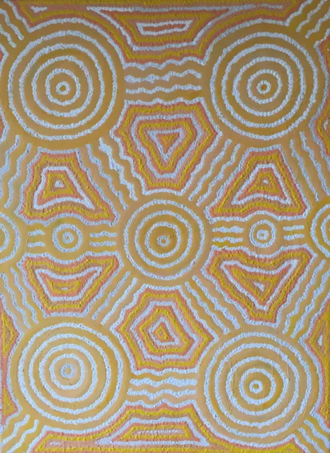 Aboriginal art - John West Tjupurrula 2002