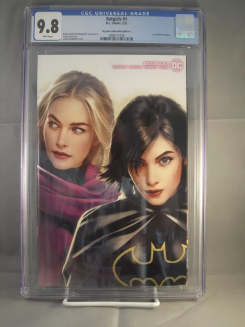 BATGIRLS #1 CGC 9.8 JOSHUA MIDDLETON BIG TIME COLLECTIBLES B VARIANT DC Comics