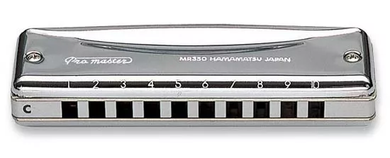 Harmonica Suzuki MR350 Promaster Ten Hole Diatonic Harp