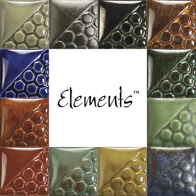 Juego de esmalte Mayco Elements, surtidos de colores, conjunto de 12 pintas