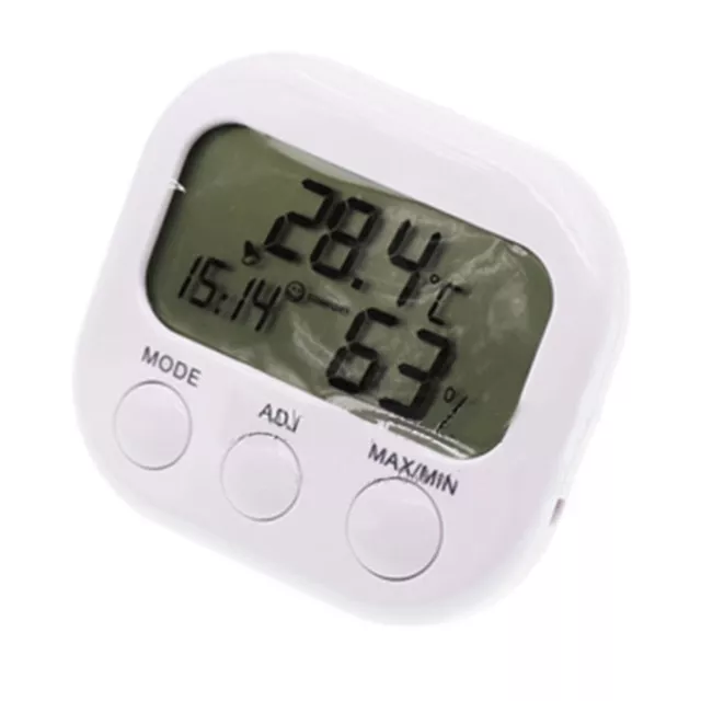 Leicht ablesbares Innenthermometer Feuchtemessgerät mit LCD Display Hygrometer