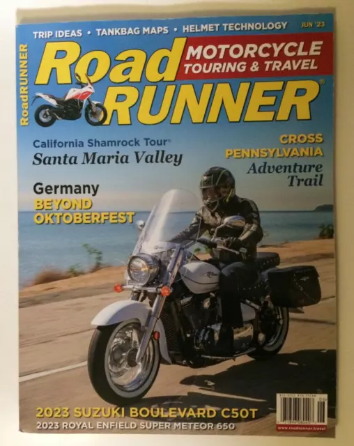 Road Runner Motorcycle Touring & Travel Magazine~June 2023~California Tank Maps