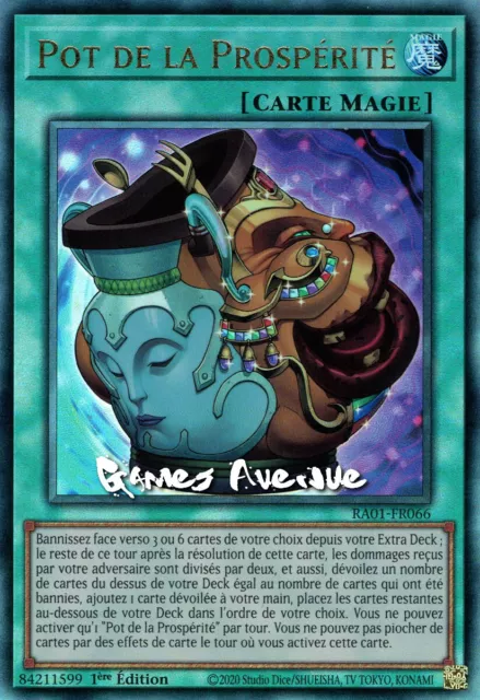 Yu-Gi-Oh ! Pot de la Prospérité RA01-FR066 VF/ULTIMATE