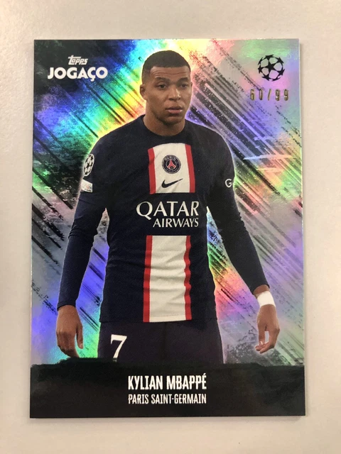 KYLIAN MBAPPE /99 TOPPS JOGACO 2022/23 PARALLEL -  (Brazil Exclusive)