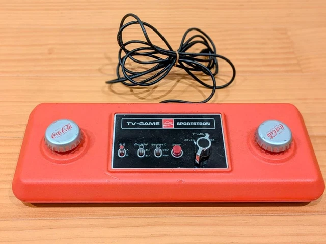 Console PONG SOUNDIC Vintage 1977 - 6 Jeux Intégrés - Pour Pièces - Non Testé