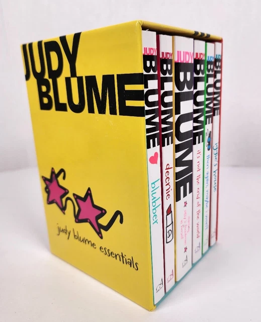 JUDY BLUME ESSENTIALS- 6 BOOK BOX SET- MISSING Are You There God? Read Descript JUDY BLUME ESSENTIALS- 6 BOOK BOX SET- MISSING Are You There God? Read Descript