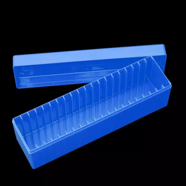 Blue Coin Storage Box Holder 20 Individual Slab Case fit for PCGS NGC GBC