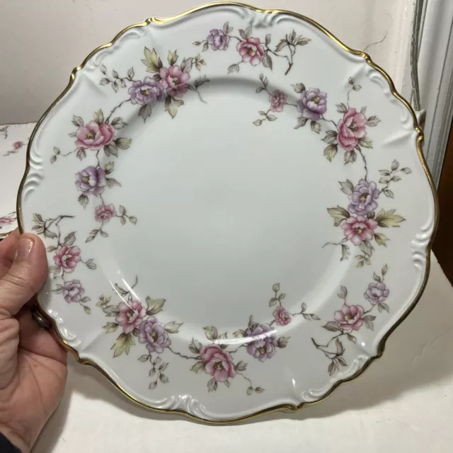 Vintage Edelstein Bavaria Maria Theresia-Delphine~10-1/2" DINNER PLATE