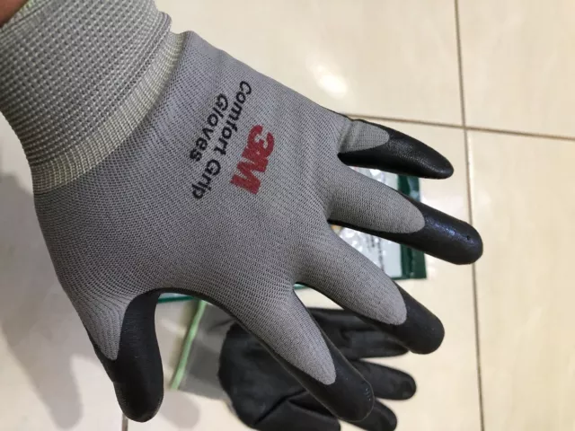 3M Comfort Grip Work Gloves size L 10pairs.. …
