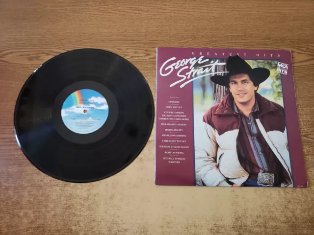 1980s MINT-EXC George Strait – Greatest Hits 5567 LP33