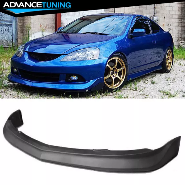 Fits 05-06 Acura RSX Coupe DC5 Mugen Style PU Unpainted Front Bumper Lip Spoiler