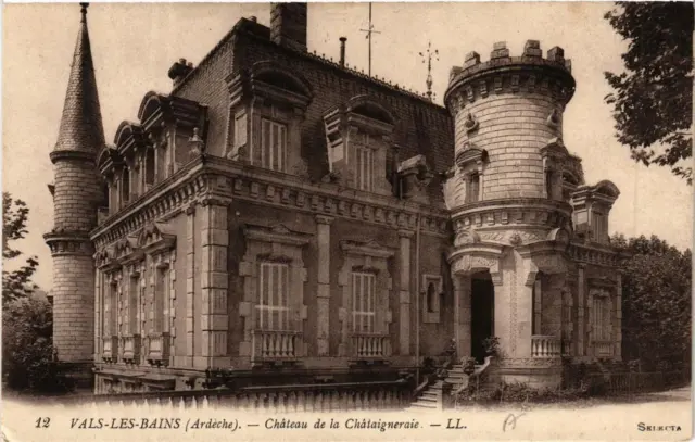 CPA AK VALS-les-BAINS Chateau de la Chataigneraie (661280)