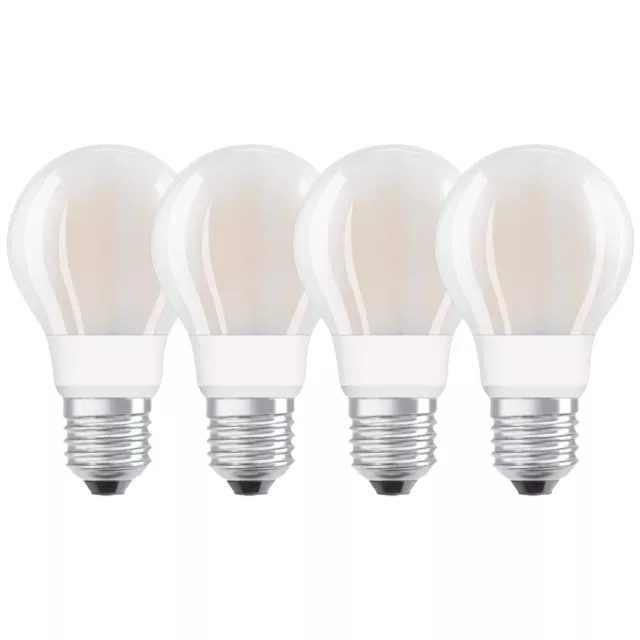 4 x LED Filament Smart+ Birne 11W = 100W E27 matt warm Dimmbar Bluetooth UVP 99€