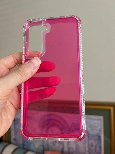 For Samsung Galaxy S21 FE phone case transparent cute design